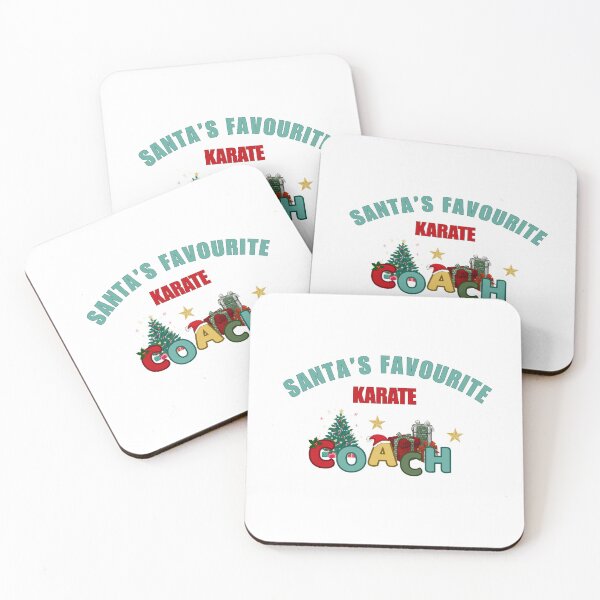 Item preview, Santa’s Favourite Karate Coach designed and sold by DixieGirlStudio.