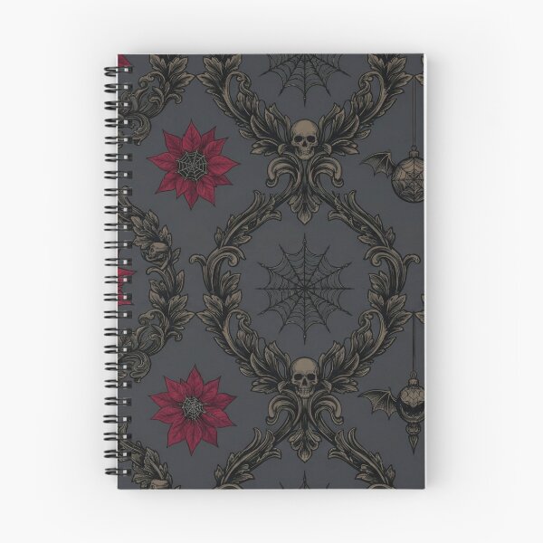 Item preview, Elegant Gothic Victorian Yule Damask Seamless Pattern designed and sold by StickyGuys.