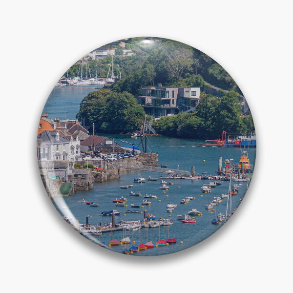 Item preview, Fowey Harbour and River - Cornwall, UK. designed and sold by HazyApplePhoto.