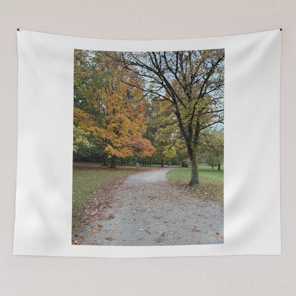 Item preview, Pathway Through Autumn Forest designed and sold by veraD58.