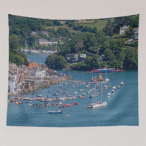 Item preview, Fowey Harbour and River - Cornwall, UK. designed and sold by HazyApplePhoto.