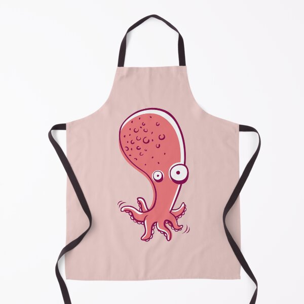 Item preview, Cute Red Cartoon Octopus Art designed and sold by monikko.
