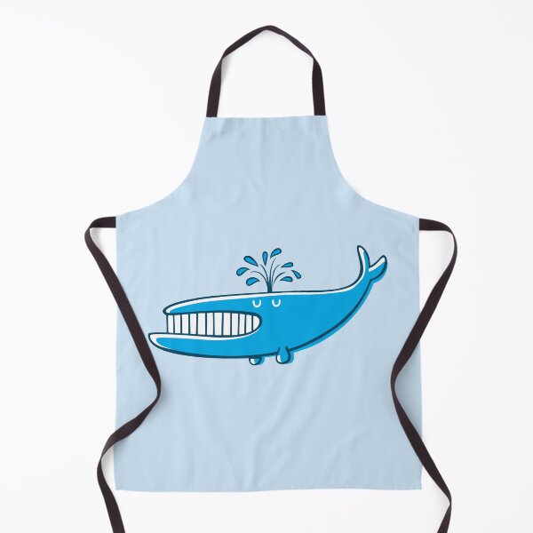 Item preview, Blue Cartoon Whale Water Spout designed and sold by monikko.