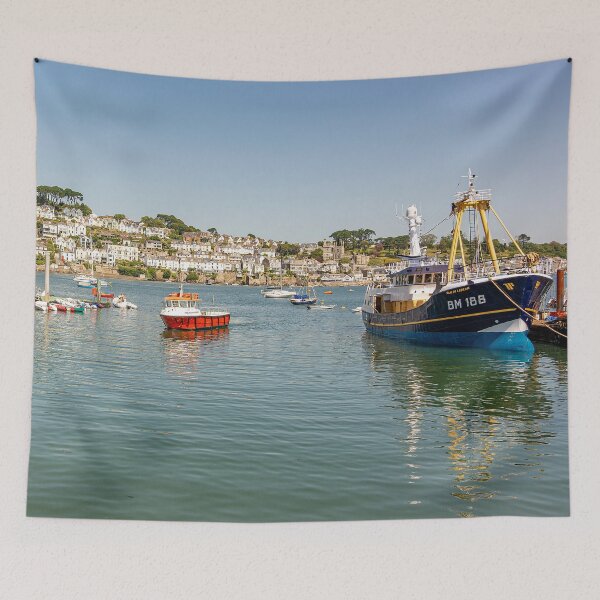 Item preview, Fowey from Polruan Harbour designed and sold by HazyApplePhoto.