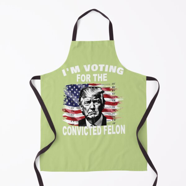 Item preview, I'M-VOTING-FOR-THE-CONVICTED-FELON-2024-FUNNY-TRUMP-T-SHIRT-(2) designed and sold by JonathanCarter4.