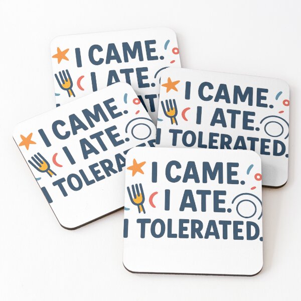 Item preview, Zabawne Święto Dziękczynienia – „Przyszedłem, zjadłem, tolerowałem” – humorystyczne rodzinne święto designed and sold by MyVision12.