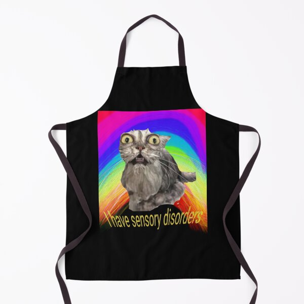 Item preview, Sensory disorders meme cat designed and sold by SamG9.