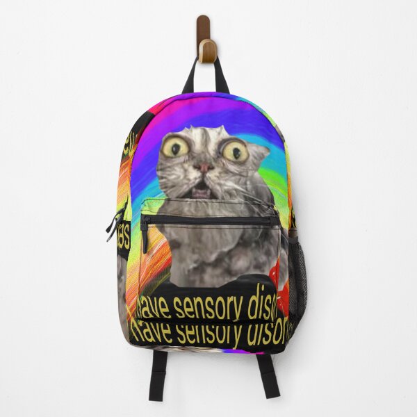 Item preview, Sensory disorders meme cat designed and sold by SamG9.