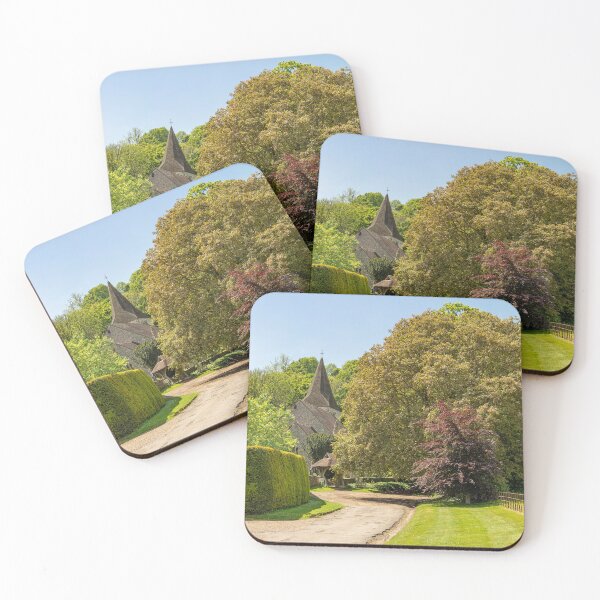 Item preview, Findon Village Church amongst the Greens of Spring designed and sold by HazyApplePhoto.