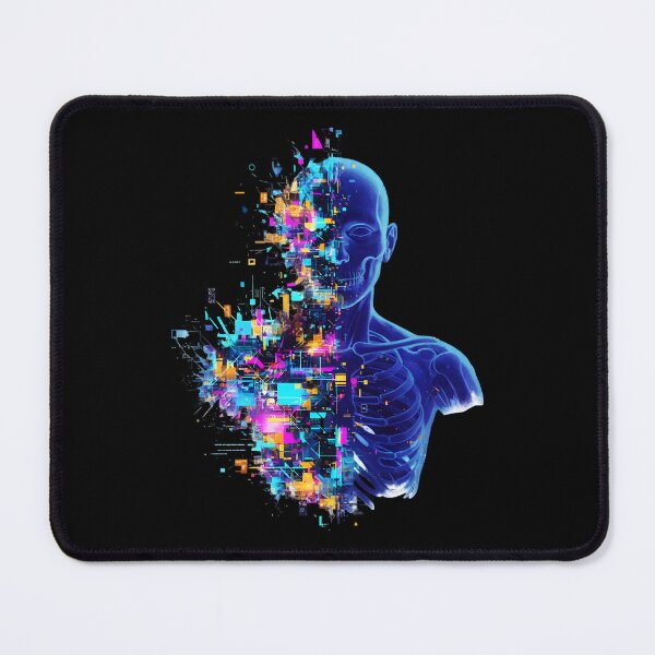 Item preview, Cyberpunk Glitch Anatomy Art designed and sold by Dakson Design - Fantasy Art.