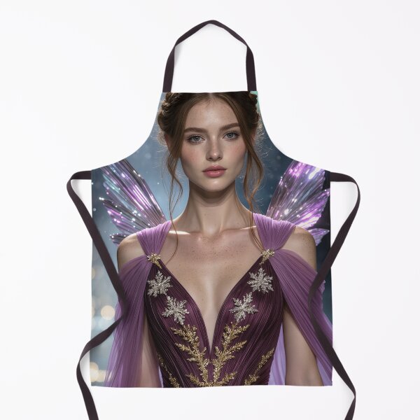Item preview, Crystal Winged Fairy in Purple Couture designed and sold by auradream.ai.