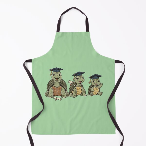 Item preview, Graduation Turtles – Cute Cartoon Tortoise Graduates Illustration designed and sold by Royalsticker.