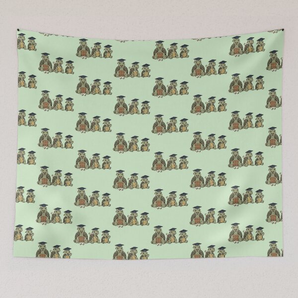 Item preview, Graduation Turtles – Cute Cartoon Tortoise Graduates Illustration designed and sold by Royalsticker.
