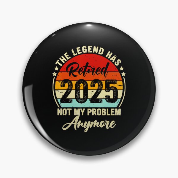 Item preview, Legend Retired – Vintage Sunset 2025 Design  designed and sold by sparks269.