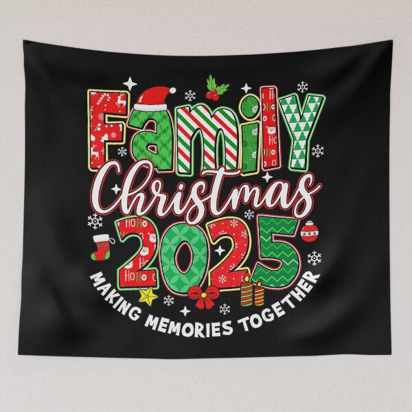 Item preview, Family Christmas 2025 Squad Santa Elf Xmas Matching Outfit  designed and sold by WayTBeenkenArt.