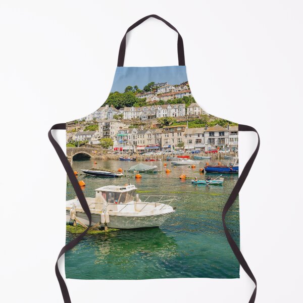Item preview, East Looe River at high tide - Looe, Cornwall, UK. designed and sold by HazyApplePhoto.