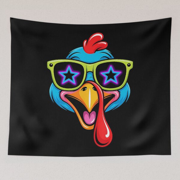 Item preview, Funny Turkey Face Cool Thanksgiving  designed and sold by JEFDodsonArt.