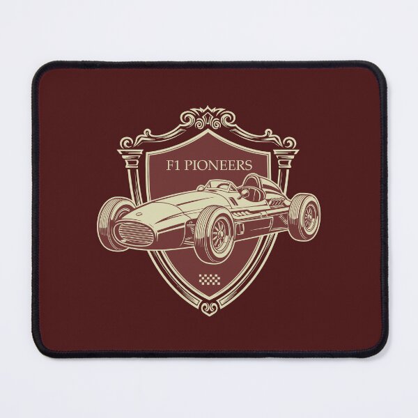Item preview, F1 Pioneers Vintage Race Car Emblem designed and sold by KiwiRider.