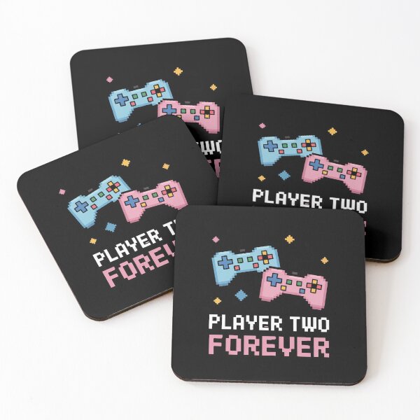 Item preview, Player Two Forever T-Shirt | Cute Pixel Art Gaming Couple Controller | Retro Valentine's Gift designed and sold by pixelpopplanet.