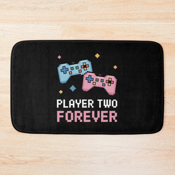 Item preview, Player Two Forever T-Shirt | Cute Pixel Art Gaming Couple Controller | Retro Valentine's Gift designed and sold by pixelpopplanet.