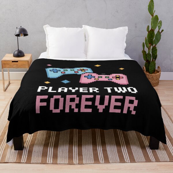 Item preview, Player Two Forever T-Shirt | Cute Pixel Art Gaming Couple Controller | Retro Valentine's Gift designed and sold by pixelpopplanet.
