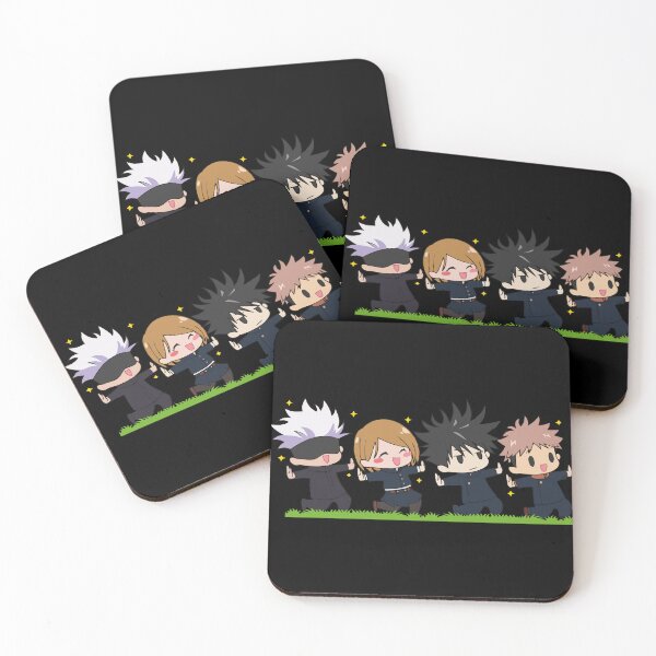 Item preview, Chibi Dance Squad – Cute Anime-Style Group Illustration designed and sold by T-Chou.