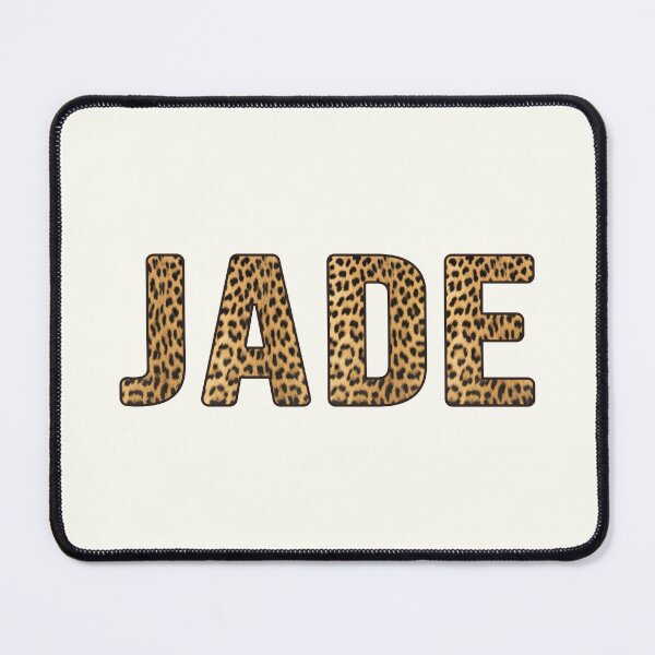 Item preview, Jade Name Leopard Print designed and sold by Jeallan Designs.