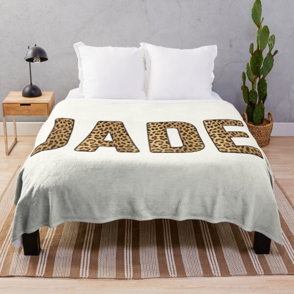 Item preview, Jade Name Leopard Print designed and sold by Jeallan Designs.