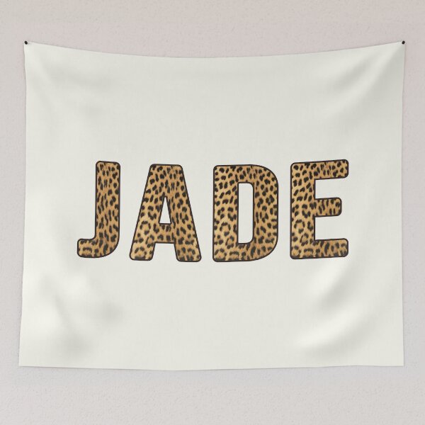Item preview, Jade Name Leopard Print designed and sold by Jeallan Designs.