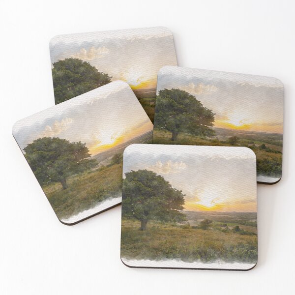Item preview, Downland Evening designed and sold by HazyApplePhoto.