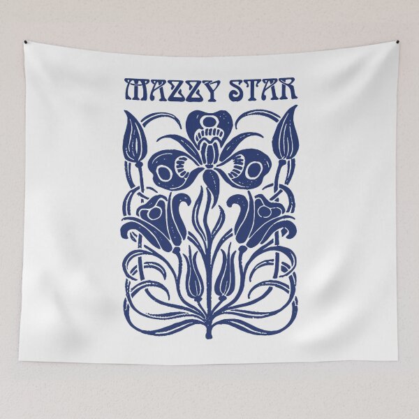 Item preview, Mazzy Star Vintage Art Nouveau Style into you Blue Essential designed and sold by Sineateruk.