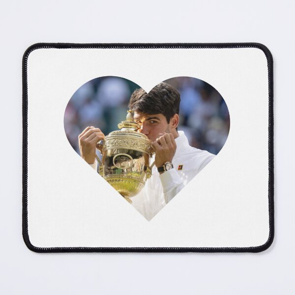 Item preview, Carlos Alcaraz Heart Portrait designed and sold by MegaTrendShop.