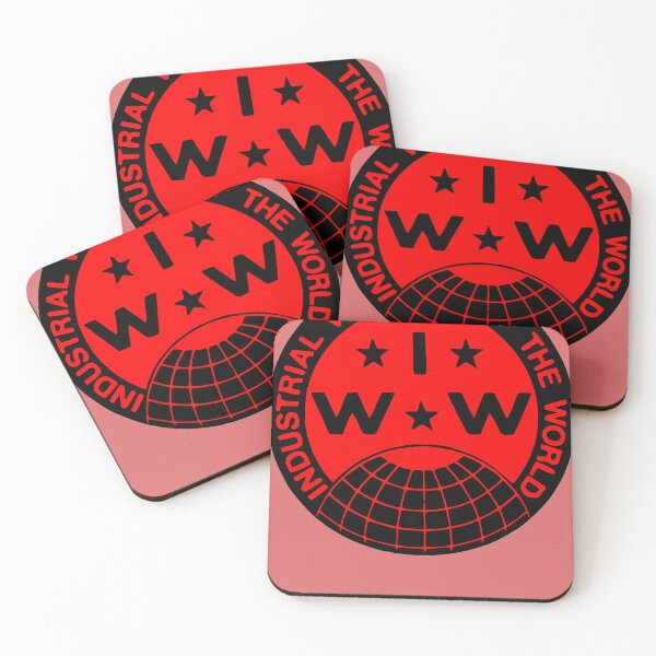 Item preview, INDUSTRIAL-WORKERS-OF-THE-WORLD-(IWW)-LOGO designed and sold by JasonCarter67.