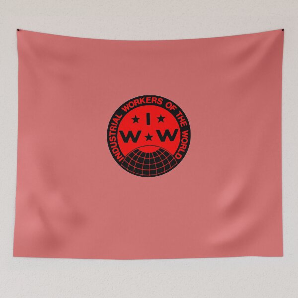 Item preview, INDUSTRIAL-WORKERS-OF-THE-WORLD-(IWW)-LOGO designed and sold by JasonCarter67.