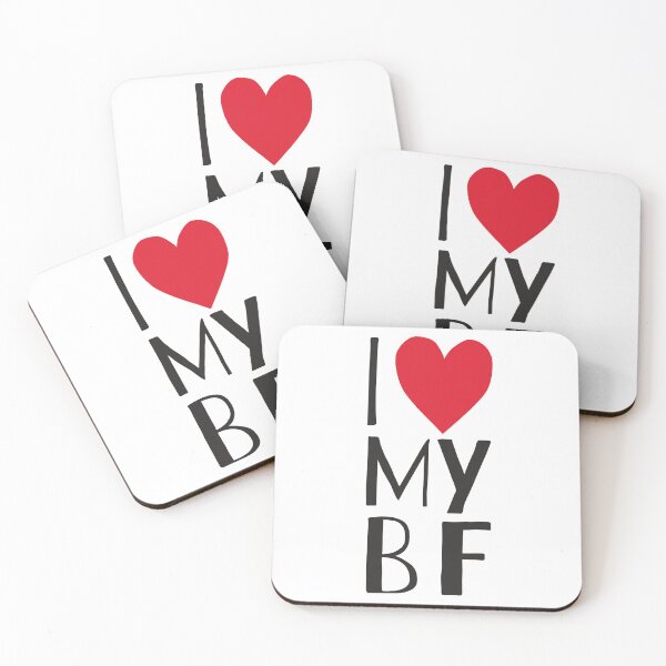 Item preview, I Love My Boyfriend Red Heart Classic Design designed and sold by IamPATI.