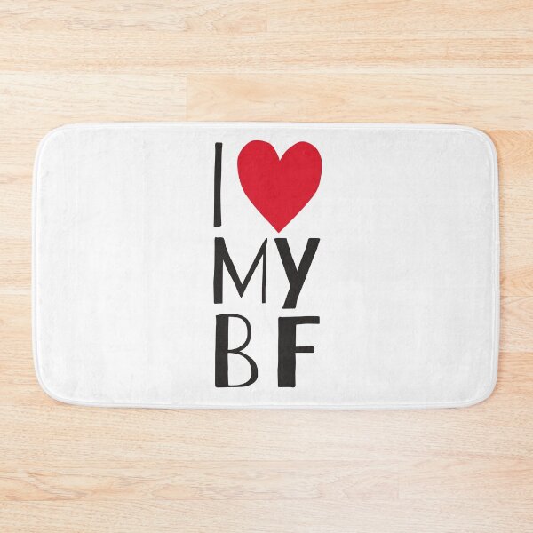 Item preview, I Love My Boyfriend Red Heart Classic Design designed and sold by IamPATI.