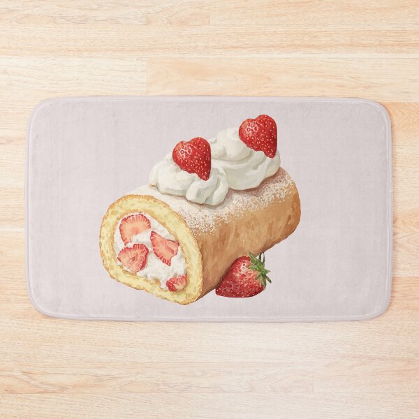 Item preview, Strawberry Shortcake Roll designed and sold by Violet Peonies.