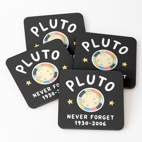 Item preview, Pluto Never Forget Forever a Planet designed and sold by HumansStuck12.