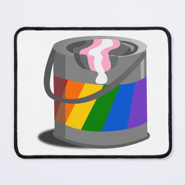 Item preview, Proud Paint Demigirl Flag in a Bucket designed and sold by HarveyHandcraftsandDesigns.