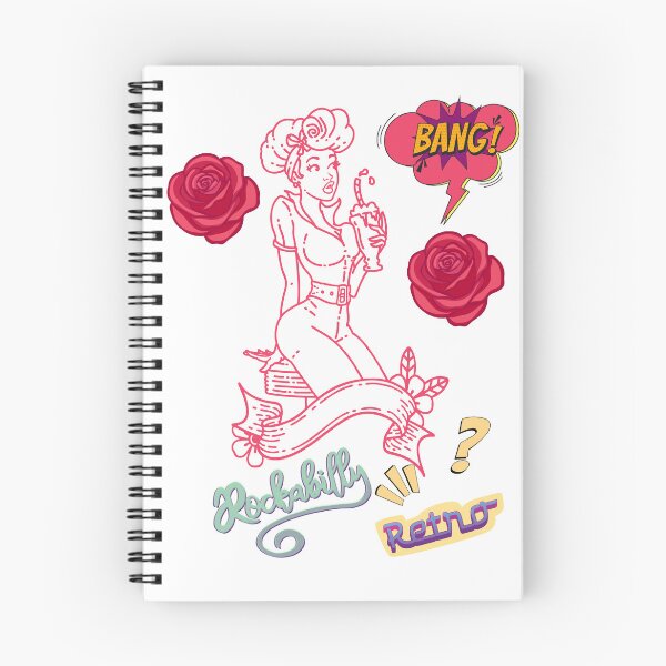Item preview, Rockabilly girl designed and sold by whatthefoxsays.