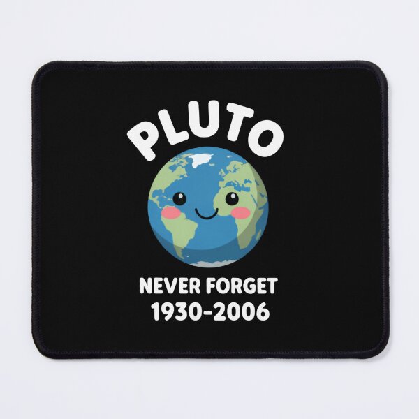 Item preview, Pluto Never Forget Retro Space Throwback designed and sold by HumansStuck12.