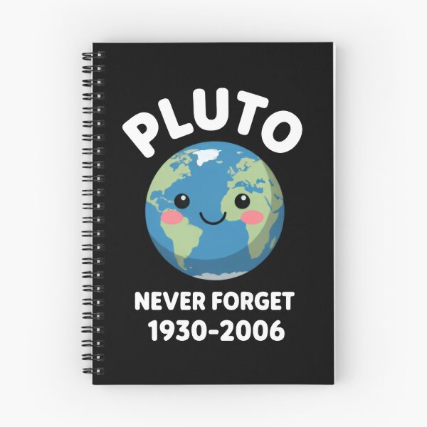 Item preview, Pluto Never Forget Retro Space Throwback designed and sold by HumansStuck12.