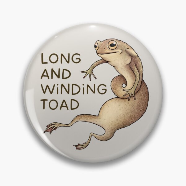 Item preview, Long and Winding Toad designed and sold by SophieCorrigan.