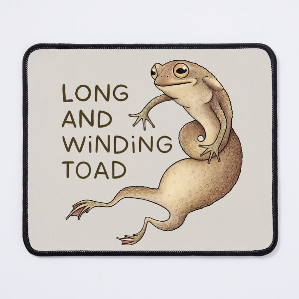 Item preview, Long and Winding Toad designed and sold by SophieCorrigan.