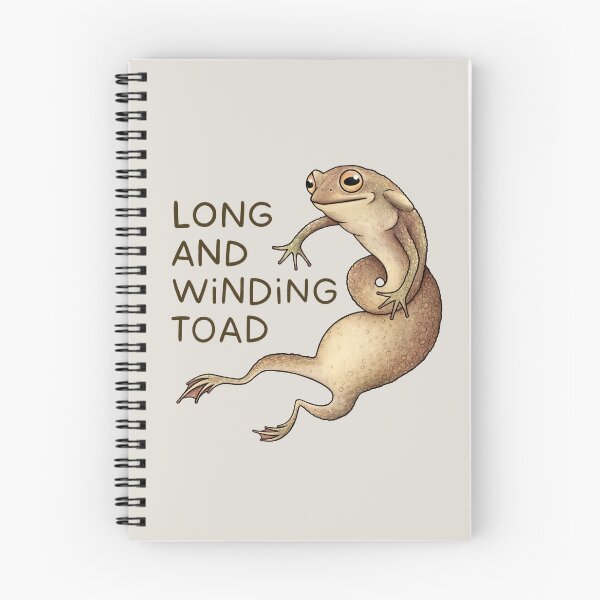 Item preview, Long and Winding Toad designed and sold by SophieCorrigan.
