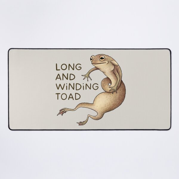 Item preview, Long and Winding Toad designed and sold by SophieCorrigan.
