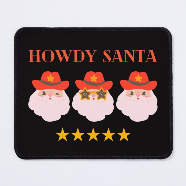 Item preview, Howdy Christmas, Western Santa, Country Cowboy Cowgirl Christams designed and sold by KolorellaS.