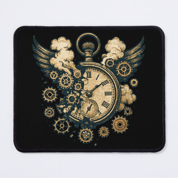Item preview, Vintage Steampunk Clock designed and sold by Gradasdaughter.