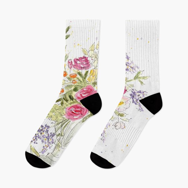 Item preview, Floral greeting designed and sold by MariaWinterArt.