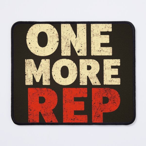 Item preview, One More Step | Motivational Gym Quote Essential designed and sold by Dorlax Colours.